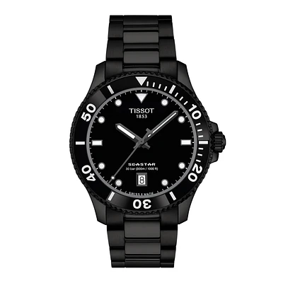 Seastar 1000 Black PVD 40MM Watch