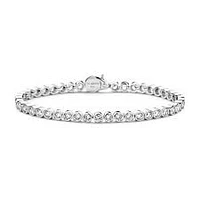 Bezel Set Tennis Bracelet 2.5MM