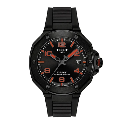 T-Race Powermatic Black/Red 41MM Watch