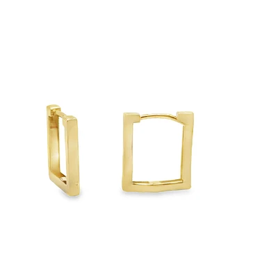 Square huggie Earrings