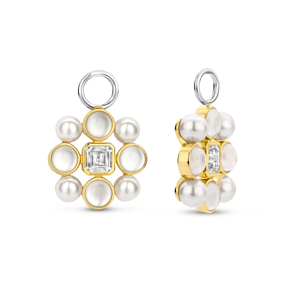 Pearl Cluster Ear Charms