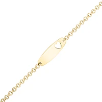 Valentino Heart Cut Out Kids Bracelet