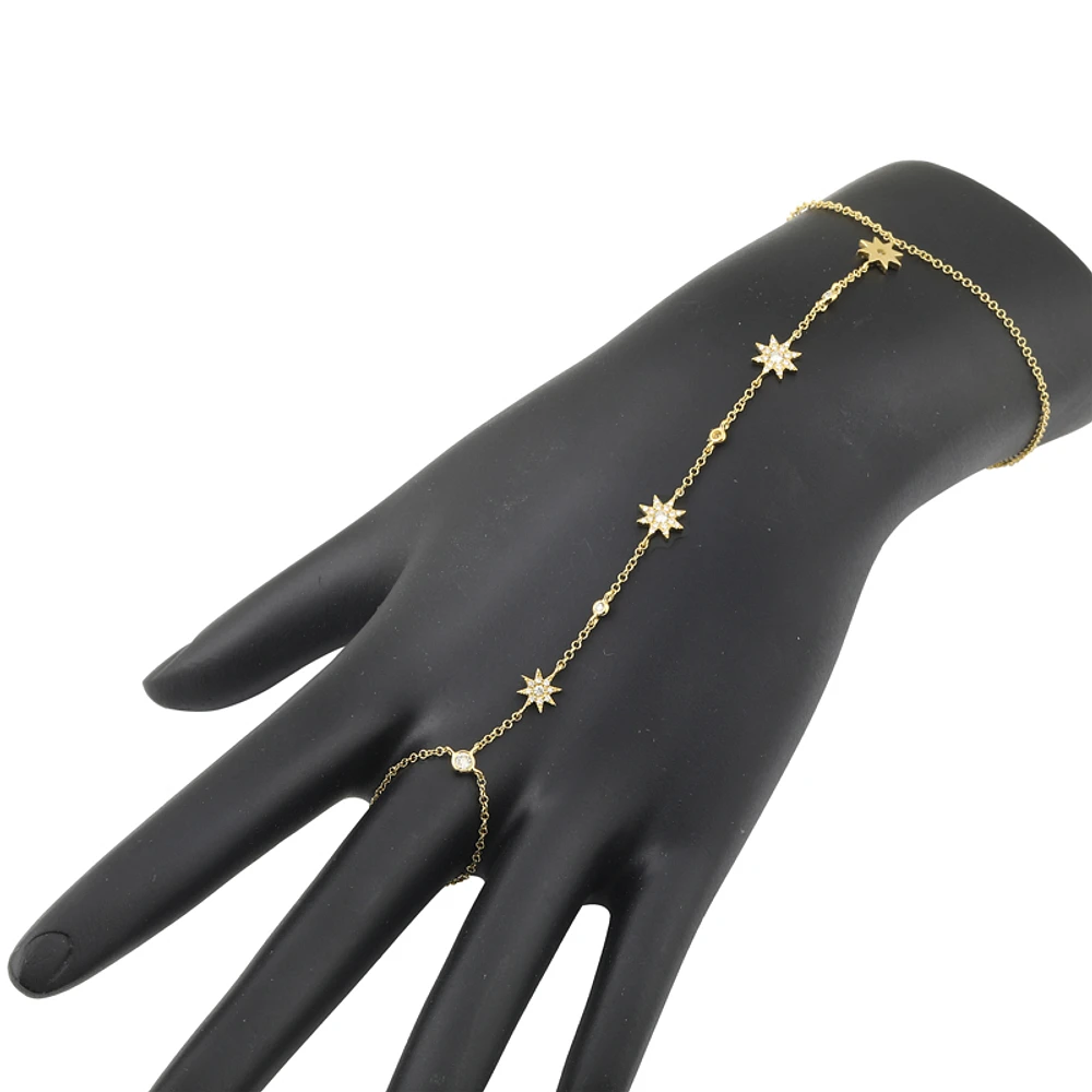 Starry Diamond Hand Chain