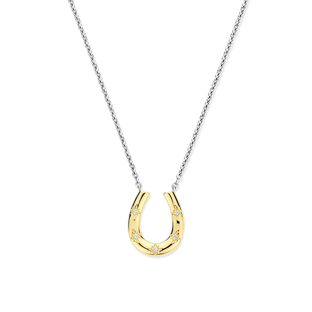 Horse Shoe Shine Necklace