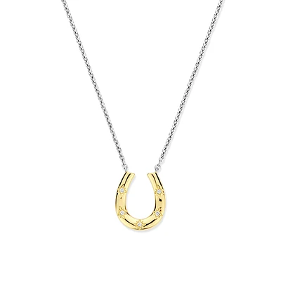 Horse Shoe Shine Necklace
