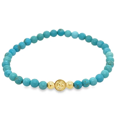 Angelito Turquoise Bead Bracelet