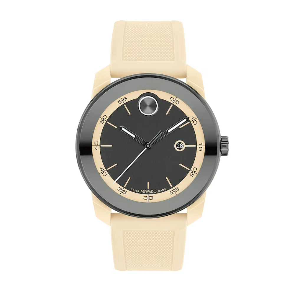 Bold TR90 Grey IP Sand Silicone 42MM Watch