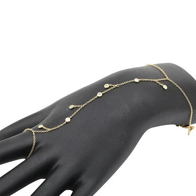 Dancing Diamonds Hand Chain