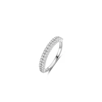 Double Row Zirconia Ring