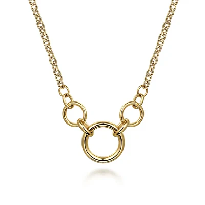 Tube Link Necklace