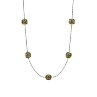 Cushion Khaki Necklace