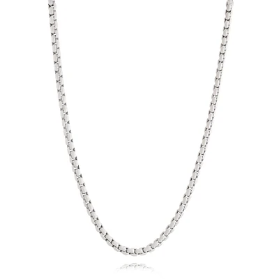 Candy 3.5MM Box Chain White