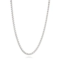 Candy 3.5MM Box Chain White