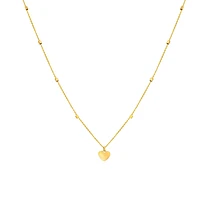 Mini Gold Heart Necklace