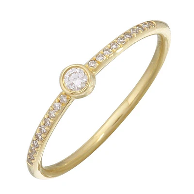 .13ct Diamond Promise Ring