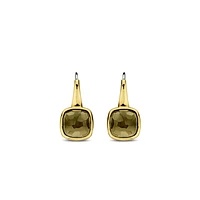 Khaki Cushion Earrings