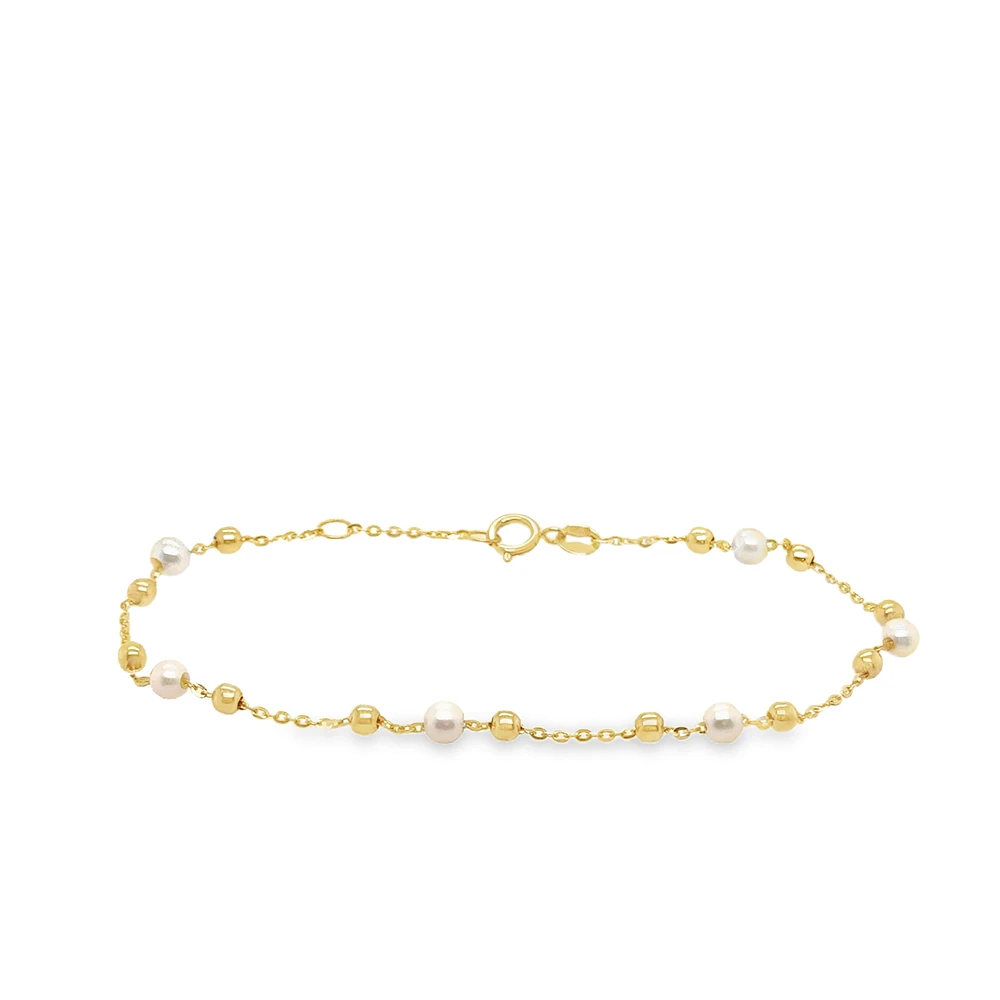 Pearls and Beads Bracelet