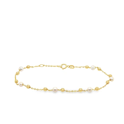 Pearls and Beads Bracelet