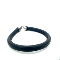 Black Leather Bracelet