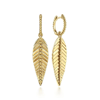 Leaf Drop Earrings