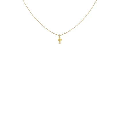 Miniature Cross Necklace