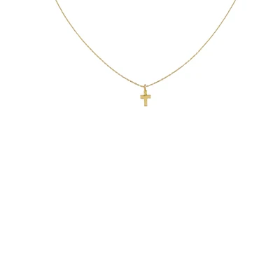 Miniature Cross Necklace