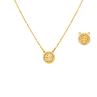 San Benito Two Tone Necklace