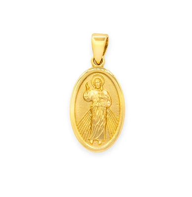 Divine Mercy Jesus Pendant 14MM