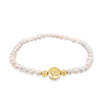 Angelito Pearl Bead Bracelet