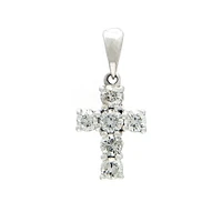 Cross Pendant with .48ct diamonds