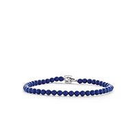 Radiant Blue Bead Bracelet
