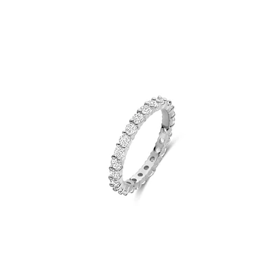 Classic Eternity 2.5MM Zirconia Ring