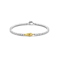 Snake Shine Tennis Bracelet