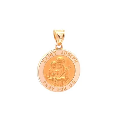 Saint Joseph 18MM Hollow Pendant