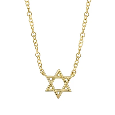 Mini Star of David Necklace