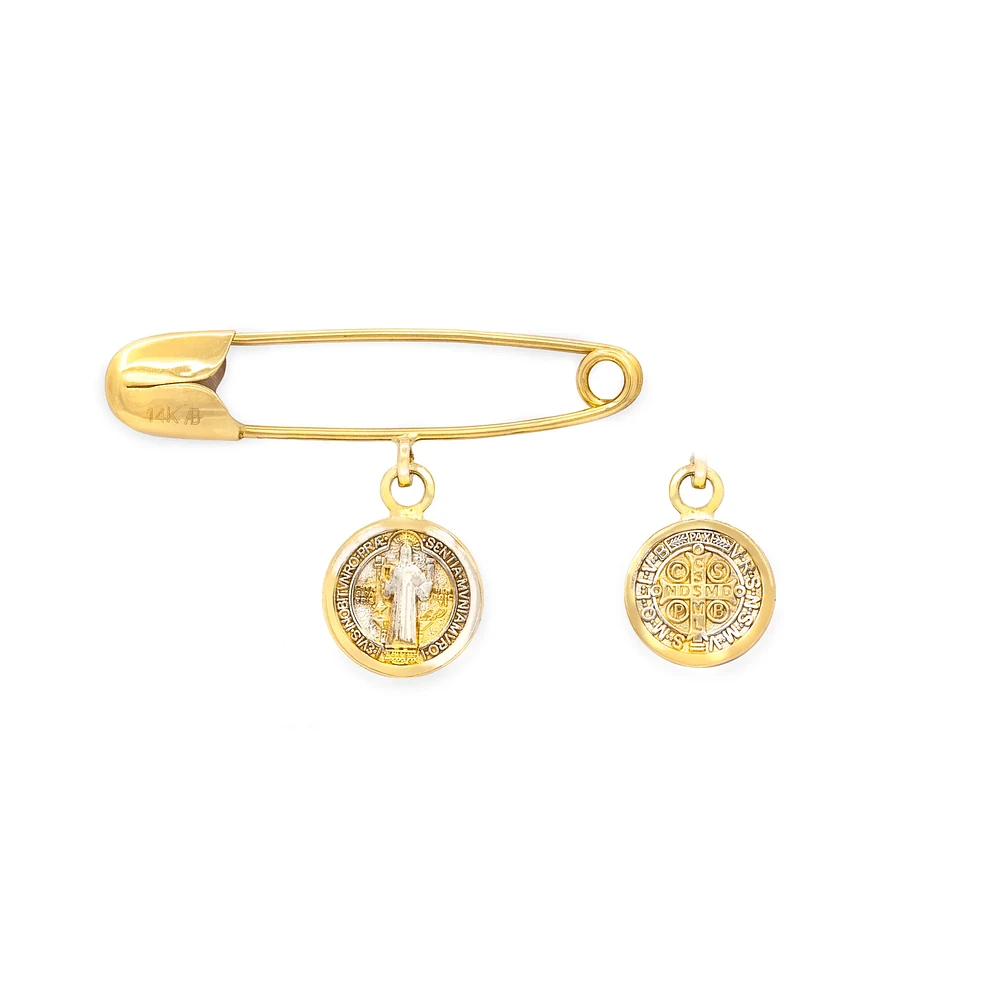 San Benito Baby Pin 14K