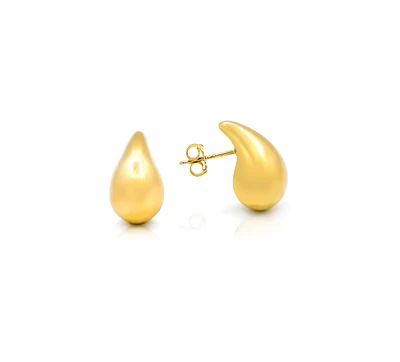 12MM Puff Drop Earrings