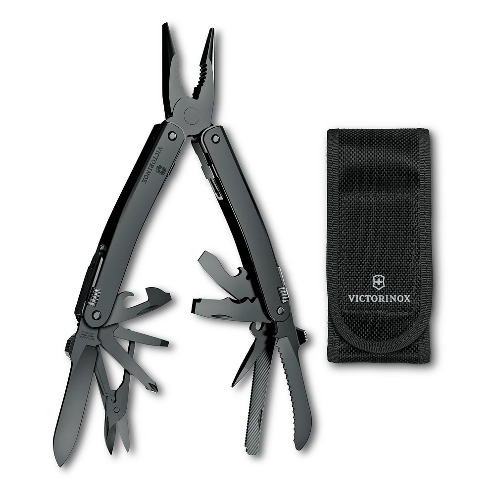 Swisstool Spirit MXBS Black Knife Pliers with pouch