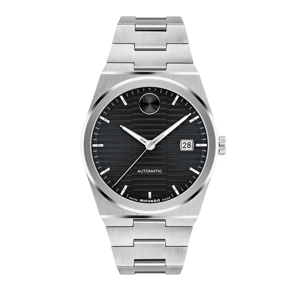 Bold Quest Steel/Black 39MM Watch