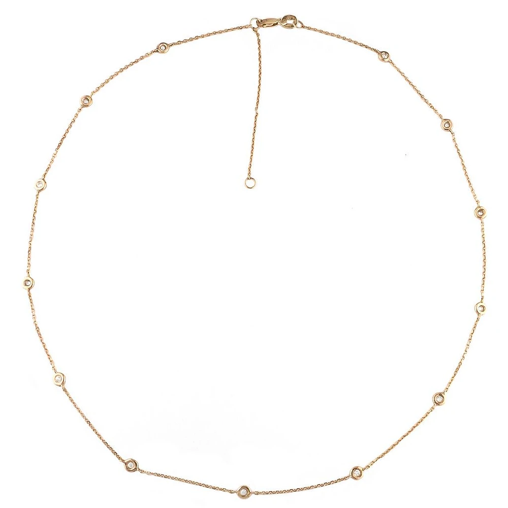 Diamond by the Yard Necklace
