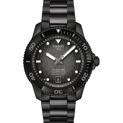 Seastar 1000 Powermatic Black PVD 40MM Watch