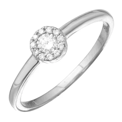 .16ct Diamond Halo Engagement Ring