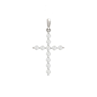 Cross Pendant with .32ct Diamonds