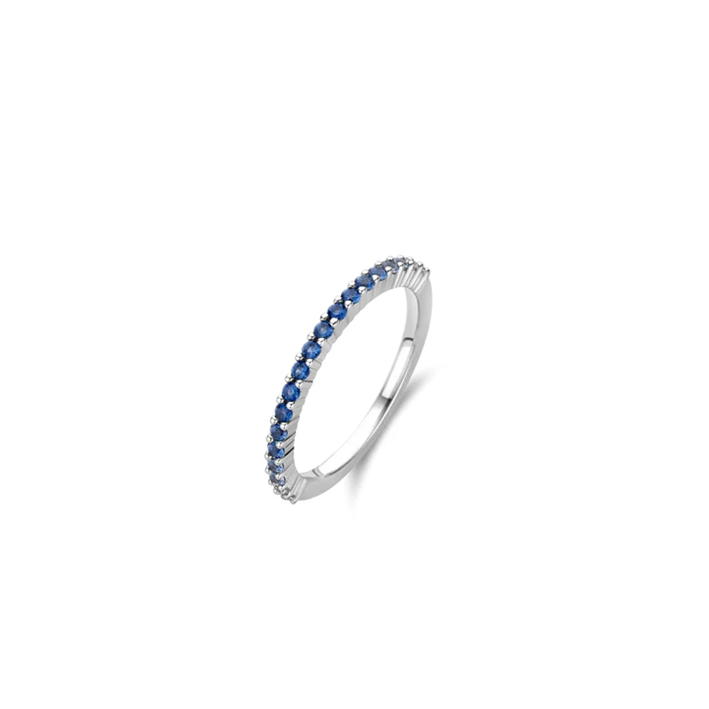 Blue and Clear Ring