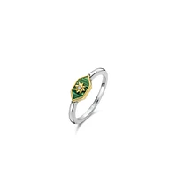 Celestial Malachite Small Ring