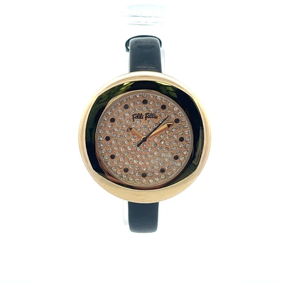 Minimalistic Black/Rose Watch