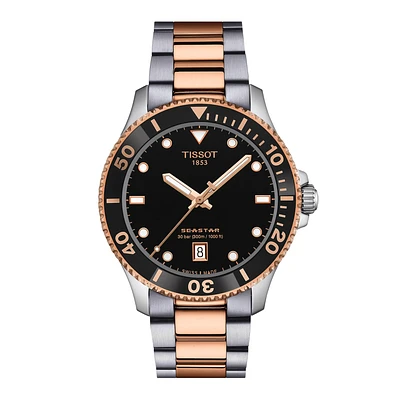 Seastar 1000 Steel/Rose 40MM Watch