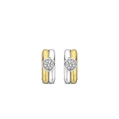Allure Two Tone Earrings