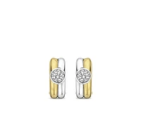 Allure Two Tone Earrings