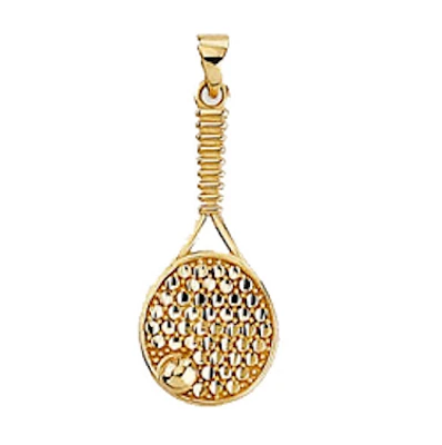 Tennis Racket 20MM Pendant